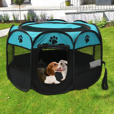 Portable Puppy Pet Tent, Pet House Outdoor-Indoor,Play Pen Fence Cage for Pets