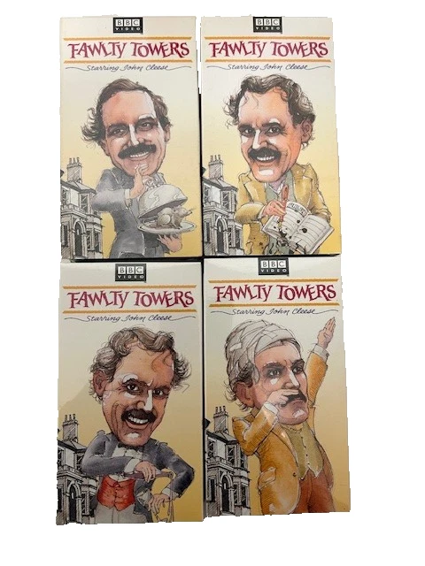Fawlty Towers - The Complete Box Set of 4-VHS Tape Box Set  - New - Image 3 of 4