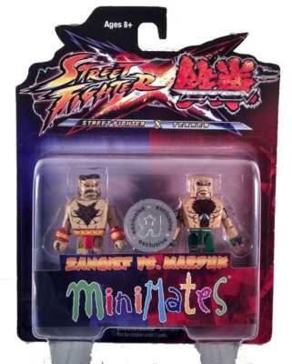 ZANGIEF MARDUK 2 PACK minimates NEW street fighter vs x tekken TRU EXCLUSIVE