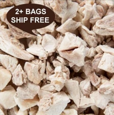 CHICKEN BREAST DICED & ROASTED THEN FREEZE DRIED-BUY 2 BAGS GET FREE SHIPPING!