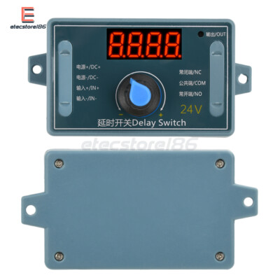 DC5V 12V 24V Adjustable Time Delay Relay Module LED Digital Timer Control Switch