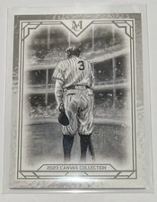 2024 Topps Museum Collection Canvas Collection Babe Ruth #CCR-33 HOF MLB Yankees