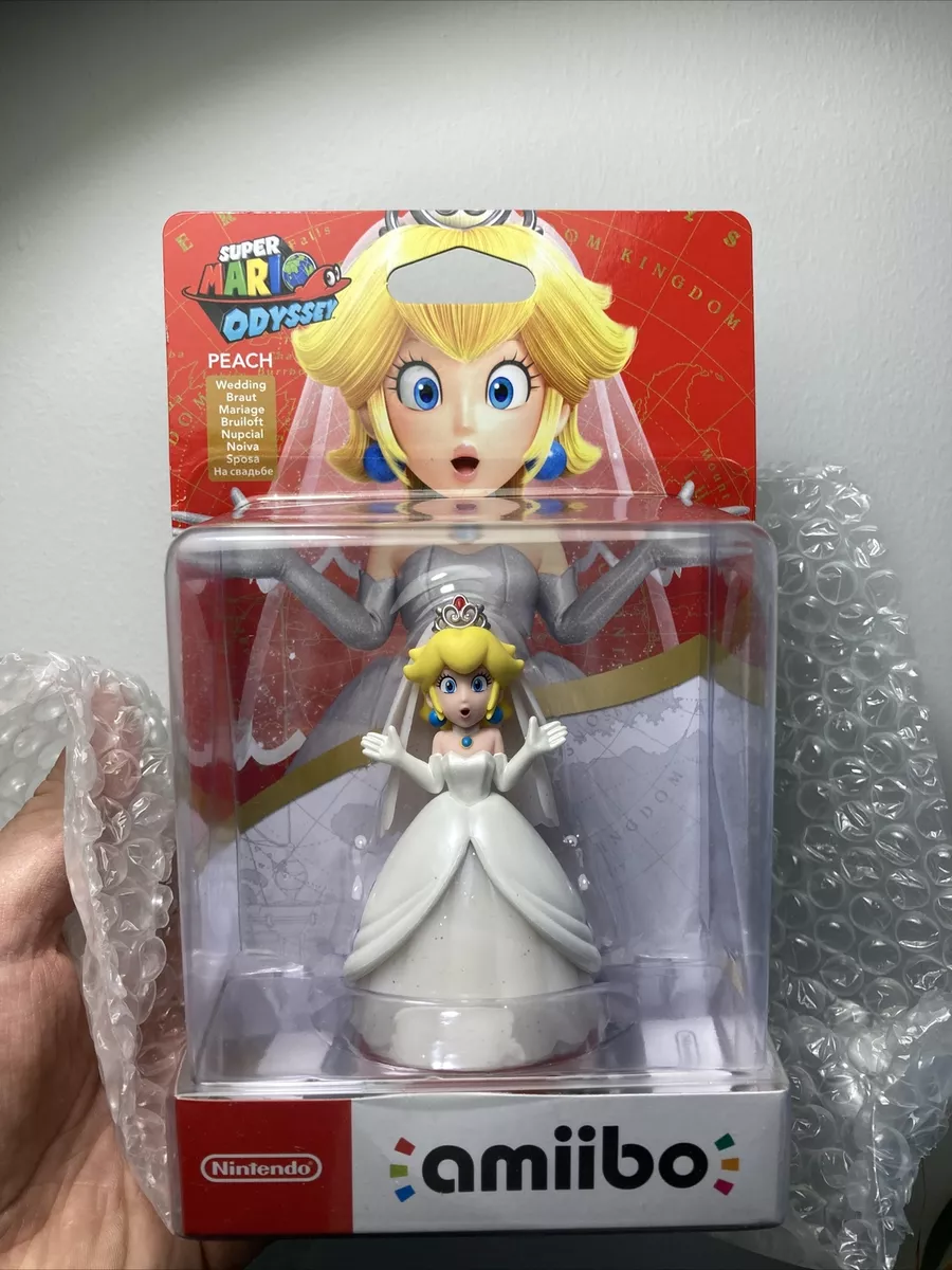 Peach Wedding outfit amiibo - Super Mario Odyssey Nintendo Wii U/Nintendo  Switch