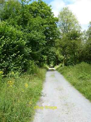 Photo 6x4 Former railway trackbed at Cors Caron Tregaron Former railway t c2021