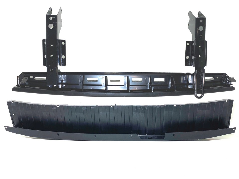 Rear Step Bumper Assembly w/o Sensor Holes Chrome Fit For 09-14 Ford