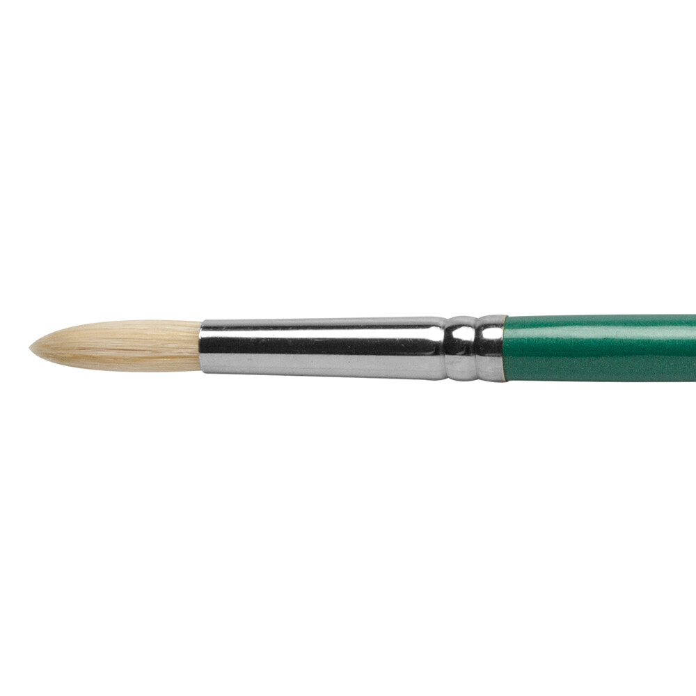 Pro Arte : A Hog : Hog Bristle : Series A : Round : Size 6