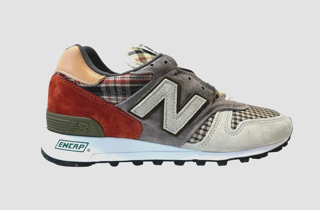 New Balance 1300 Made in USA Sneakers Plaid Pack Grey M1300TB Mens
