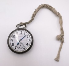 Hamilton 992 21 Jewel Size 16 Railroad Grade Open Face Pocket Watch c.1920