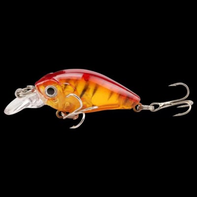 Fishing Lures Bass Crankbait Hooks Tackle Crank Baits Fishing Set 5pcs