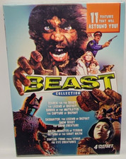 Beast Collection 4-Disc DVD Set, 11 Features Bigfoot Terror, Sasquatch Horror