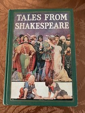 TALES FROM SHAKESPEARE.  CHARLES AND MARY LAMB.  1924.  PRE-OWNED.