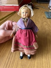 ANTICA BAMBOLA LENCI TORINO MADE IN ITALY BARDONECCHIA VINTAGE GY