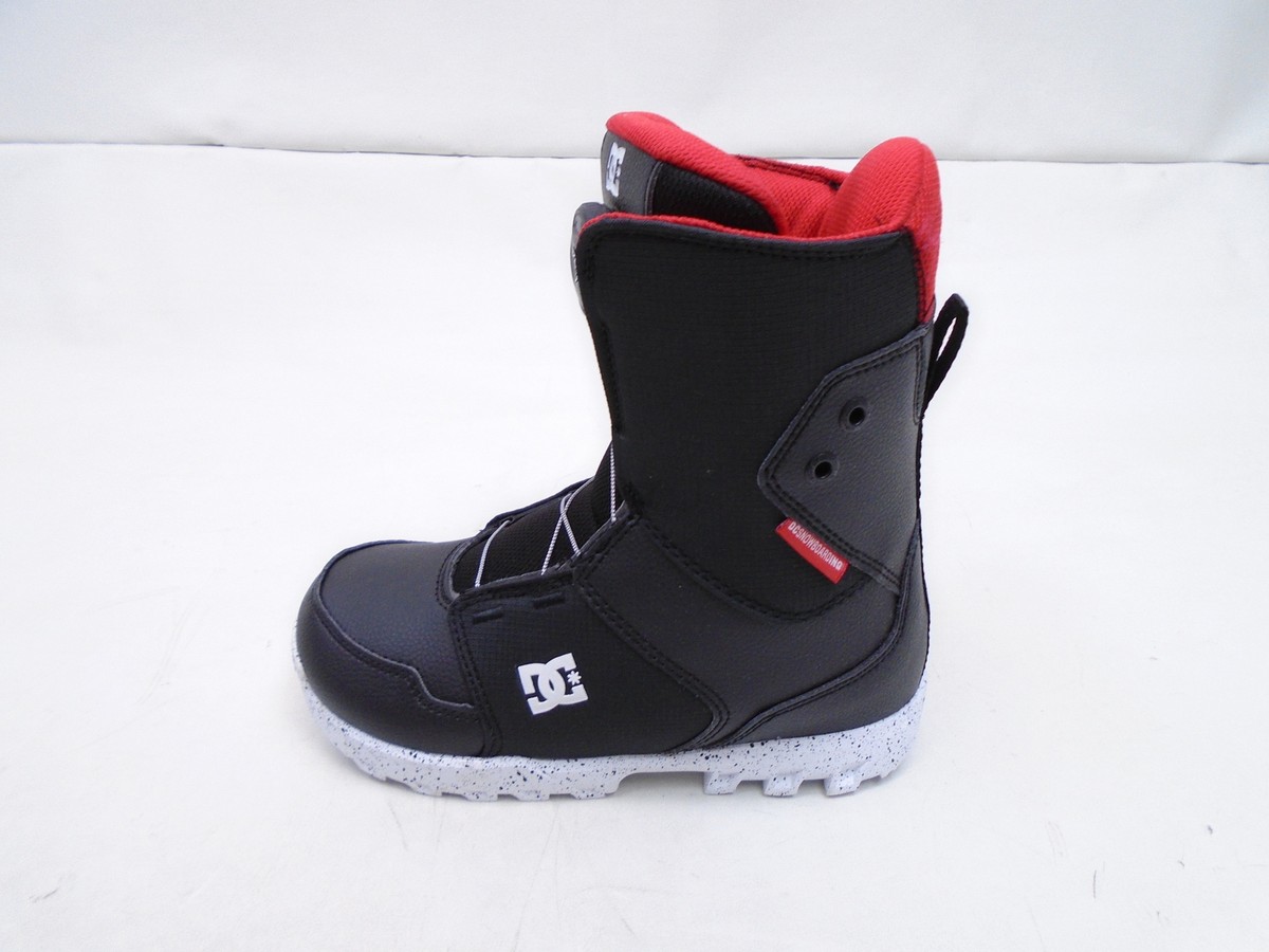 DC ADB0100009 SCOUT YOUTH SNOWBOARD BOOTS 2023 SIZE 3 BLACK