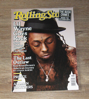 Rolling Stone 2009 magazine LIL WAYNE Kris Kristofferson KAREN O Asher Roth