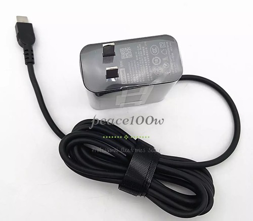 65W USB-C Charger Type-C Adapter for Lenovo Yoga 720 730 ThinkPad T440 - Picture 2 of 5