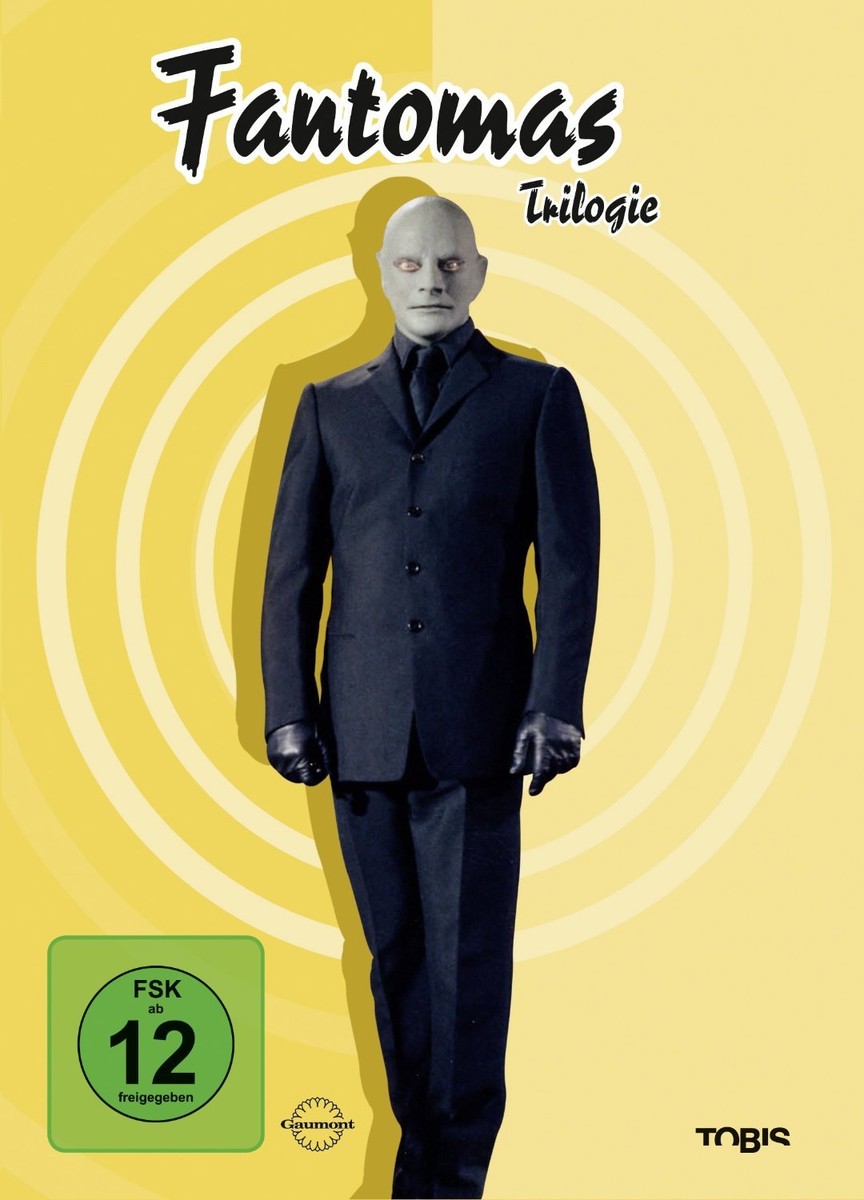 Louis de Funes Fantomas Trilogy Against Interpol Threatened Die