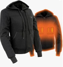 NEXGEN HEAT MPL2713SET Women's Front Zipper Heated Hoodie Jacket Battery Pack L