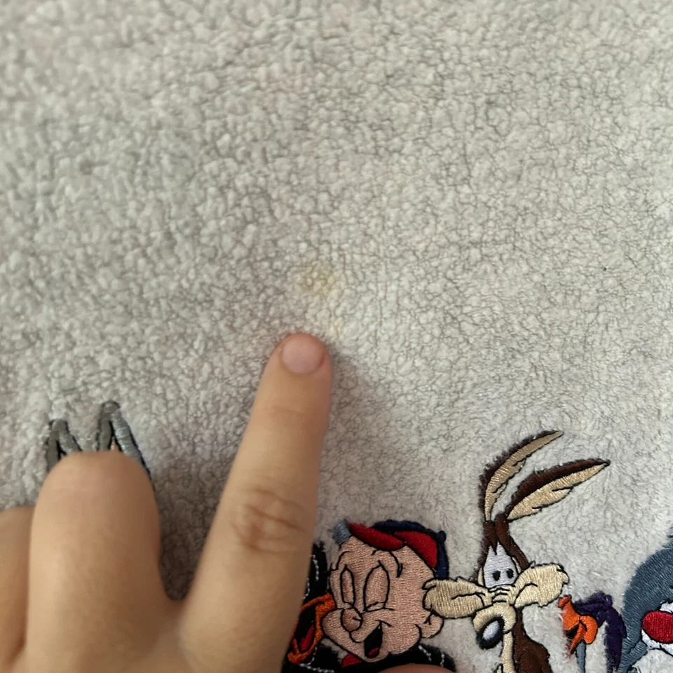 Warner Brothers Looney Tunes Sweatshirt Womens Large VINTAGE Pullover Bugs Bunny - Image 4 of 4