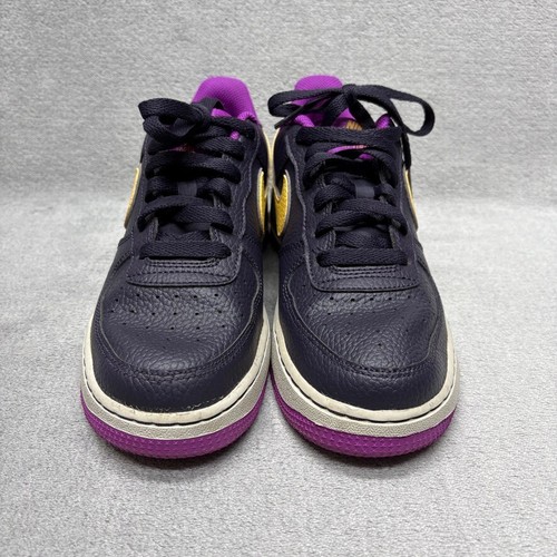 Nike Air Force 1 Low Lakers Alternate Purple Running Sneakers Youth 6.5Y - Picture 2 of 8