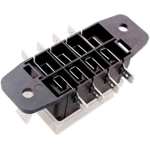 2 Pieces ATC/ATO Blade Compact 4 Way Circuit Boat Auto Fuse Box Block Holder - Picture 4 of 4