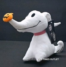 Disney Zero Plush The Nightmare Before Christmas Stuffed Toy 9" Collectible New