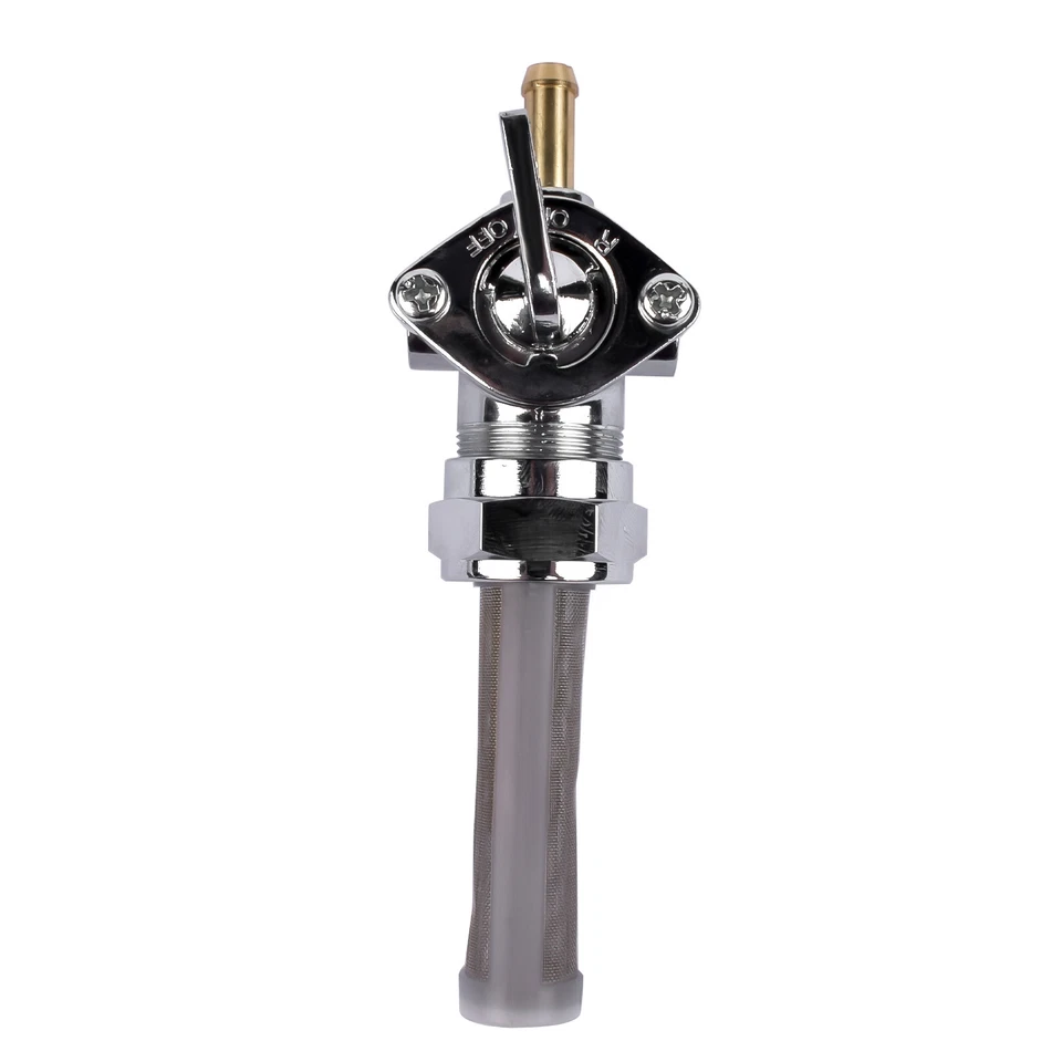 Válvula de combustible Petcock 62167-81 grifo recto para Harley Dyna Heritage Springer Foto 3 de 4