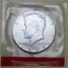 Uncirculated Mint 1969D 40% Silver Kennedy Half Dollar