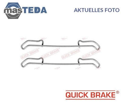 109-1056 ZUBEHÖR-SATZ BREMSBELÄGE VORNE QUICK BRAKE NEU OE QUALITÄT