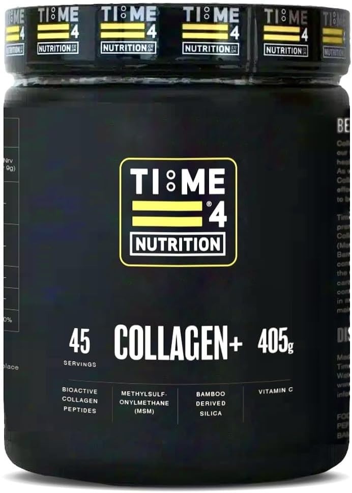 Time 4 Collagen + 45 Servings – Pure Hydrolysed Collagen Powder bbe 03/28