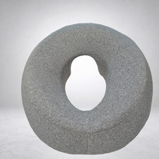 Gray Orthopedic Face Cradle Pillow for Massage Table Foam Polyester Support