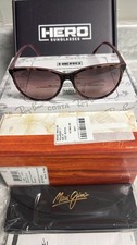 MAUI JIM NEW OCEAN RS723 - 12B TORTOISE RASPBERRY MAUI ROSE
