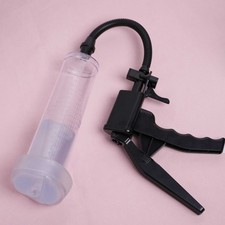 Manual Vacuum Penis Pump Plug Sleeve for Penis Enlarger Enhancement Growth Male