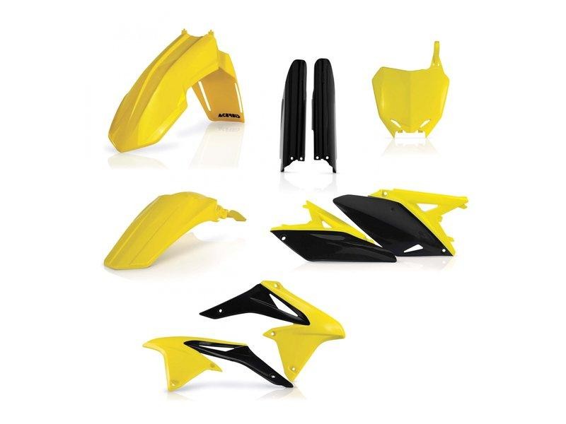 Fairing Set Plastic Kit Fork Fits Suzuki RMZ 250 10-18 SW-G