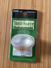 12v 50W MR 16 Landscape Lighting Halogen Bulb Yard Scapes