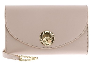 COCCINELLE Nikla Smooth Handbag Smooth Leather Umhängetasche Tasche Rosette
