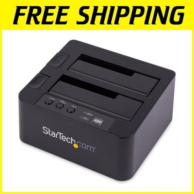 Hot-Swap Dual-Bay Hard Drive Docking Station