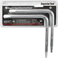 Universal Stepped & Tapered Faucet Seat Wrench Set One Size