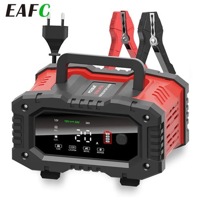 12v/24v Fully Automatic Battery Charger Smart Car Battery Charger Pulse Repair