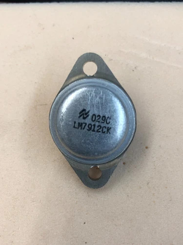 Qty 1 LM7912CK Fixed Negative Voltage Regulator TO-3 7912K National Semi. - NOS