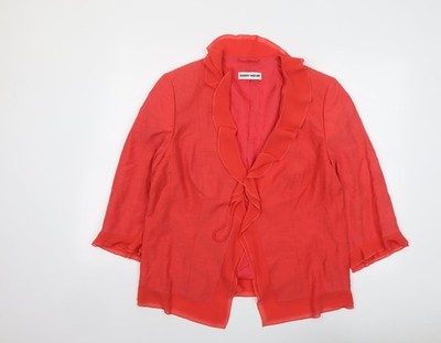 Gerry Weber Damenjacke rot Größe 18 zum Binden - vorne zum Binden