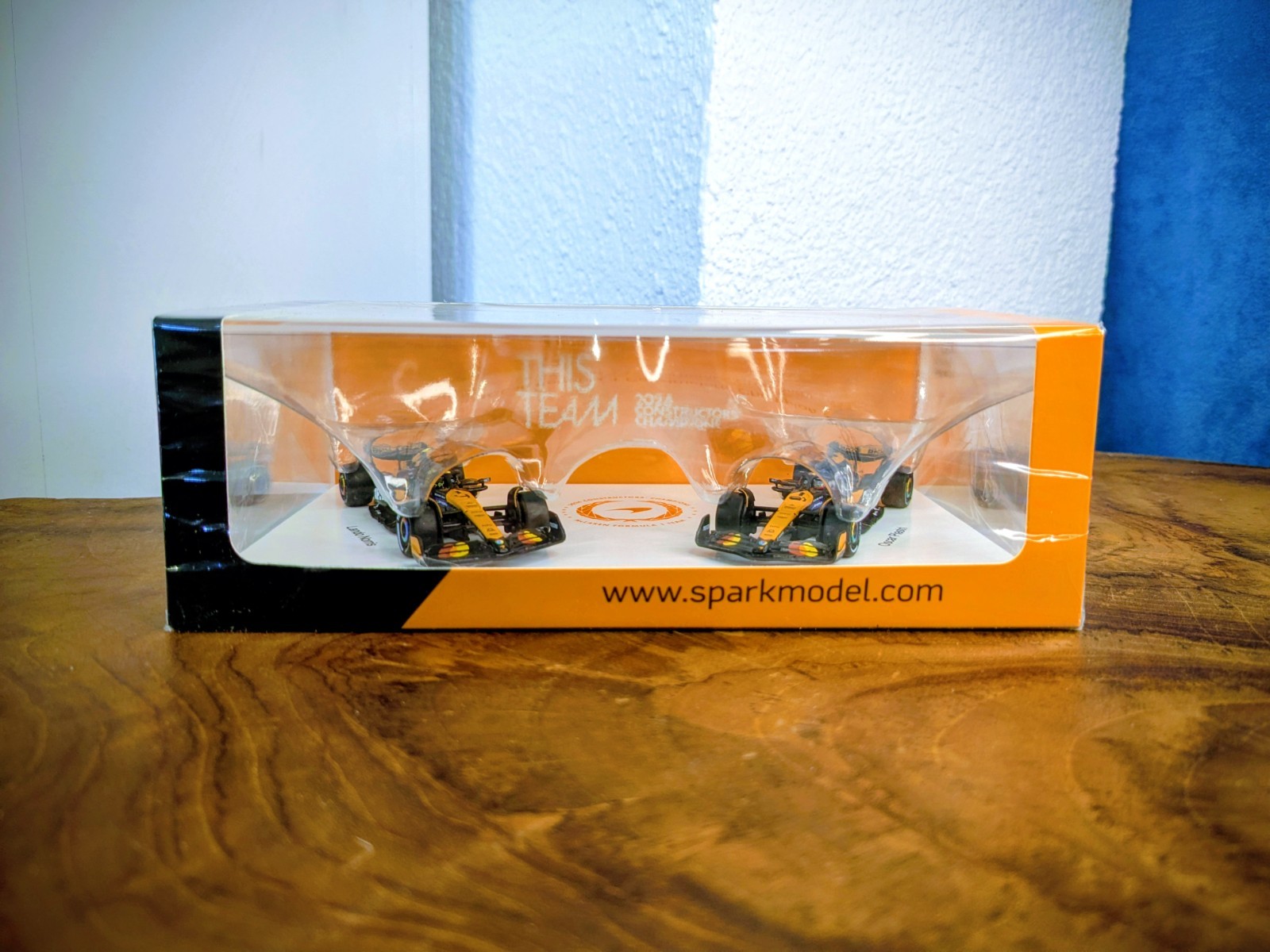 Lando Norris & Oscar Piastri figurine F1 Spark Y418 collection sport auto 1/43