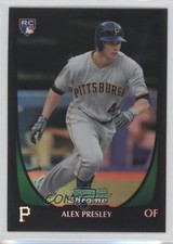 2011 Bowman Draft Chrome Refractor Alex Presley #72 6u5