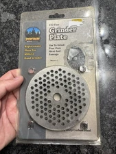 Sportsman Meat Hand Grinder #32 Fine Replacement Grinder Plate Universal Fit