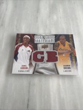 2009-10 Upper Deck Dual Game Materials Daniel Gibson Shannon Brown #DG-DS