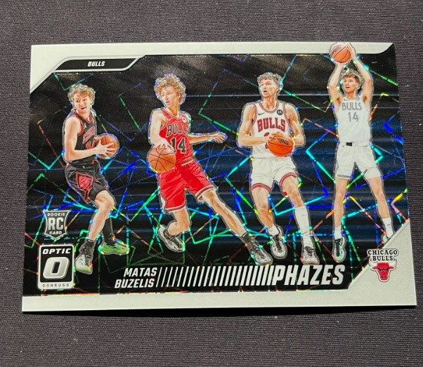 Matas Buzelis 2024-25 Panini Donruss Optic Phazes Velocity #27