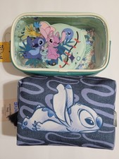 Lilo And Stitch Cosmetic Makeup Bag Bundle Set