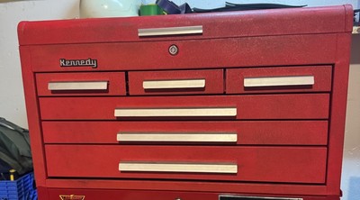 Vintage Kennedy Tool Box Six Drawer Top Chest Tool Box