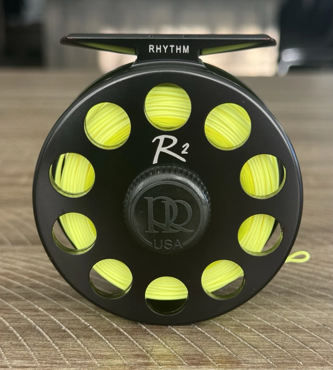中古 Ross Reels Rhythm #2 フライリール 釣具 ブラック K2926010 ττ