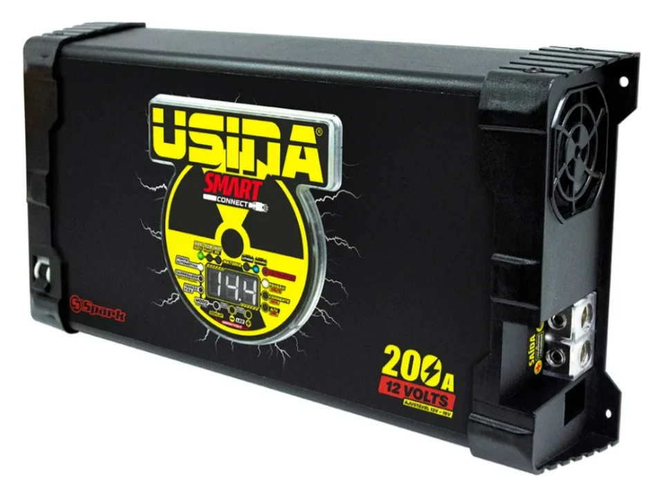 Alimentation automobile intelligente Usina 200A et chargeur de batterie avec ... - Photo 2/3