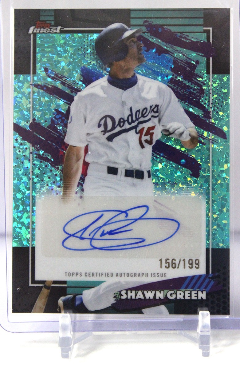 2026 Topps Finest Shawn Green FMA-SG AU /199